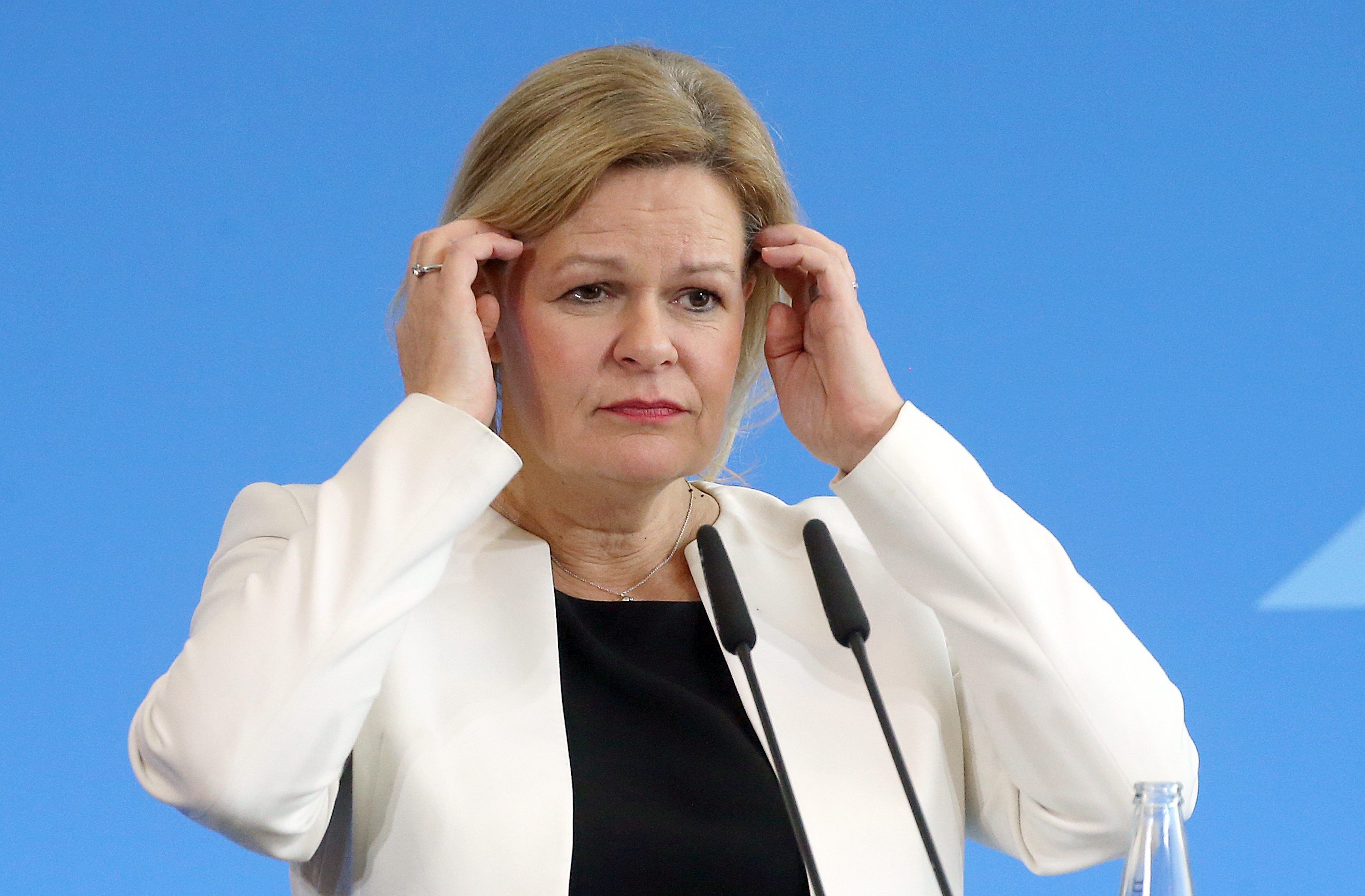 Bundesinnenministerin Nancy Faeser.
