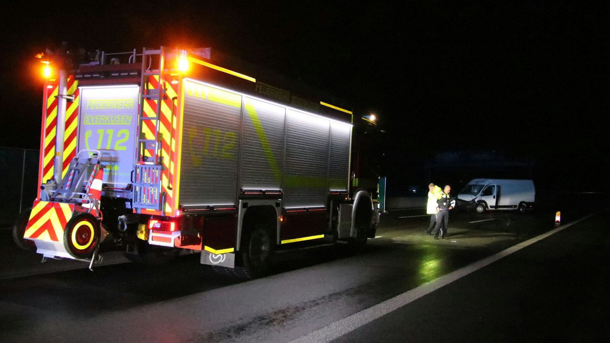 Unfall A3 Höhe Leverkusen-Opladen am 24.03.23