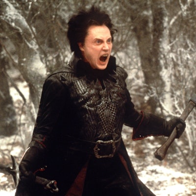 Christopher Walken in einer Szene des Kinofilms „Sleepy Hollow“
