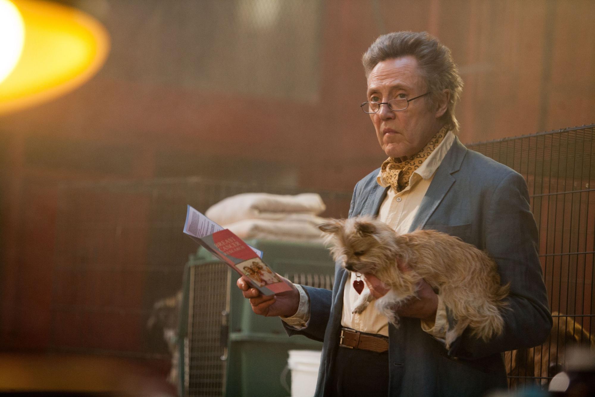 Der Schauspieler Christopher Walken als Hans in einer Szene des Kinofilms „7 Psychos“ (undatierte Filmszene).