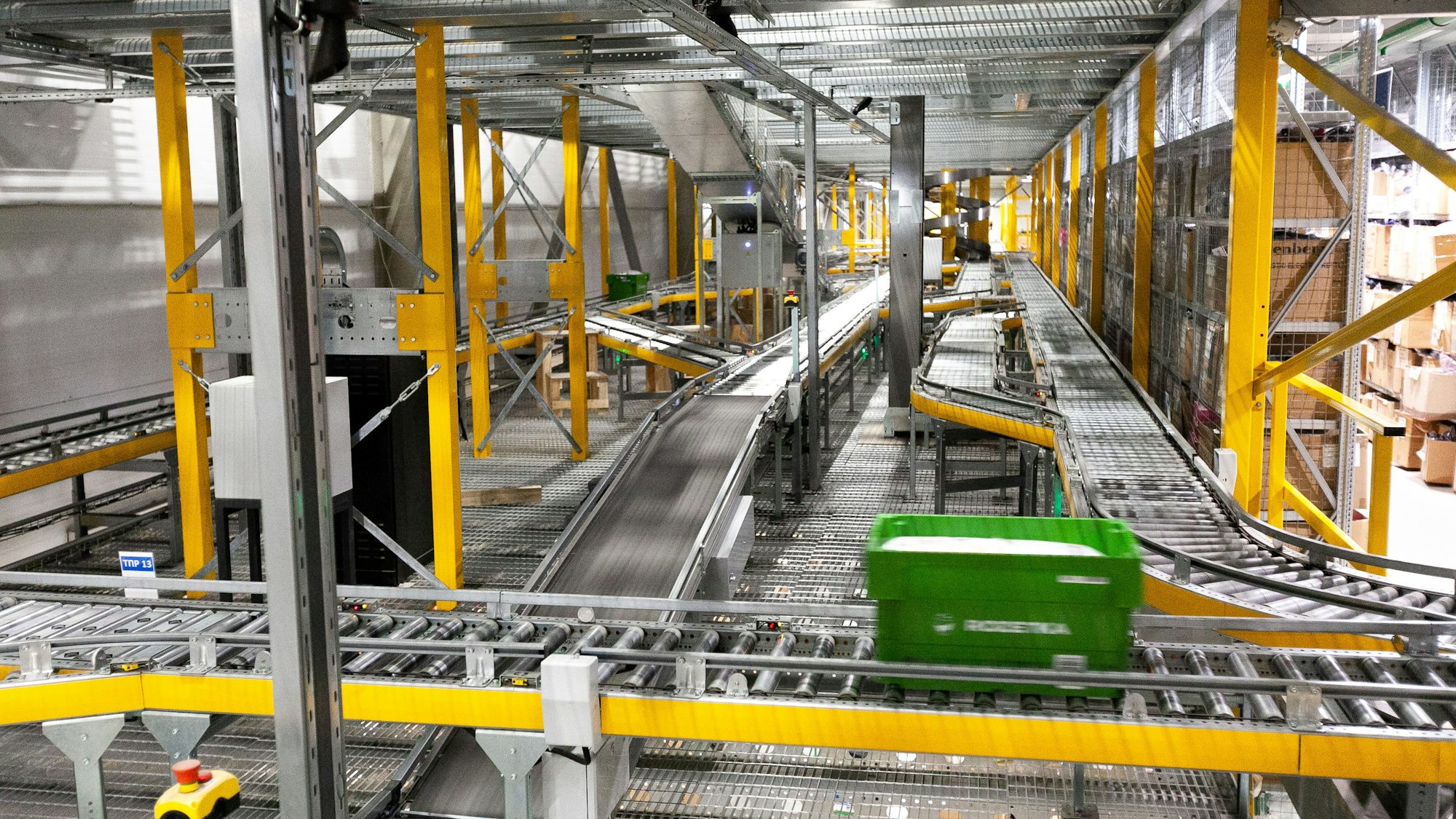 Einblick in das Fördersystem des Unternehmen Kapelou.