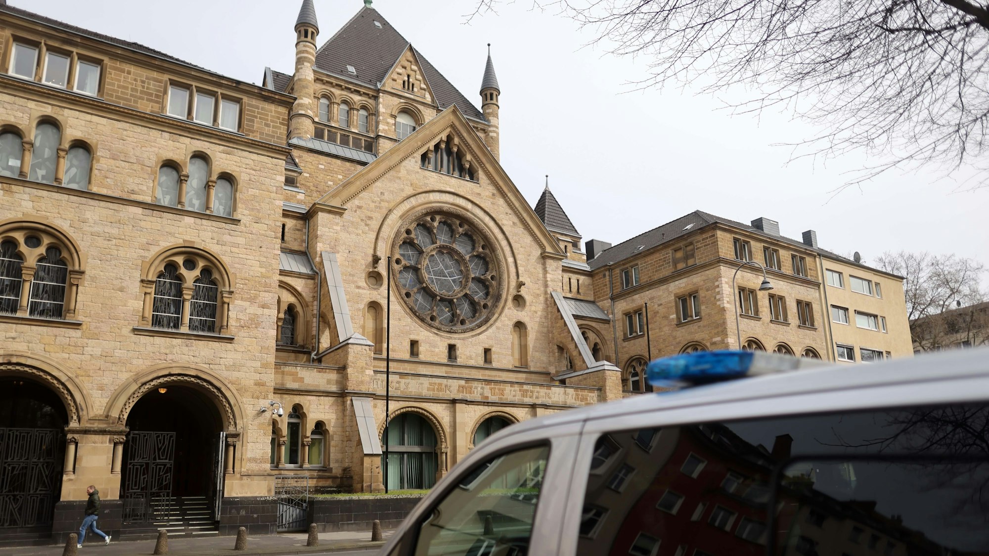 Köln, RSK, Polizeischutz für die Synagoge