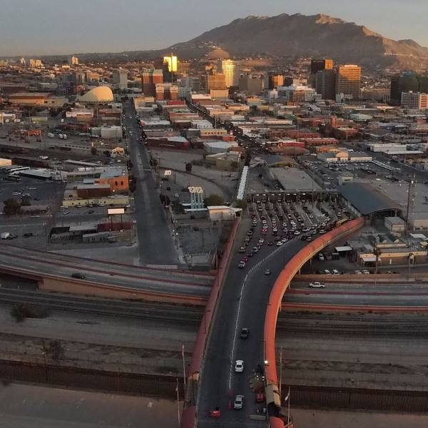 Die mexikanischen Grenzstadt Ciudad Juárez