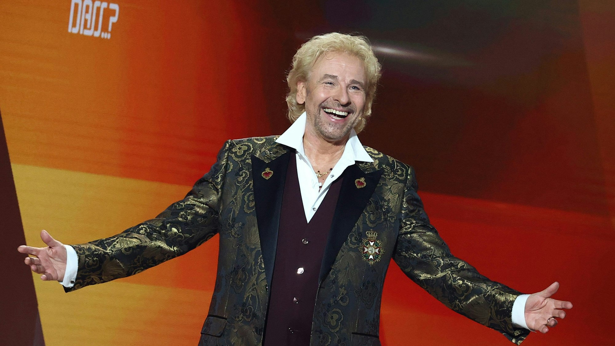 Entertainer Thomas Gottschalk moderierte 151 Ausgaben der ZDF-Samstagabendshow „Wetten, dass..?“.