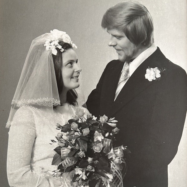 Das Hochzeitsfoto von damals.