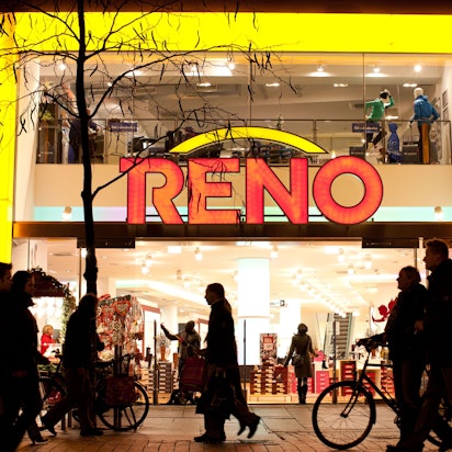 Ein Geschäft des Schuhhändlers Reno, hier der Flagship-Store in Osnabrück. Die Kette hat offenbar Insolvenz angemeldet.