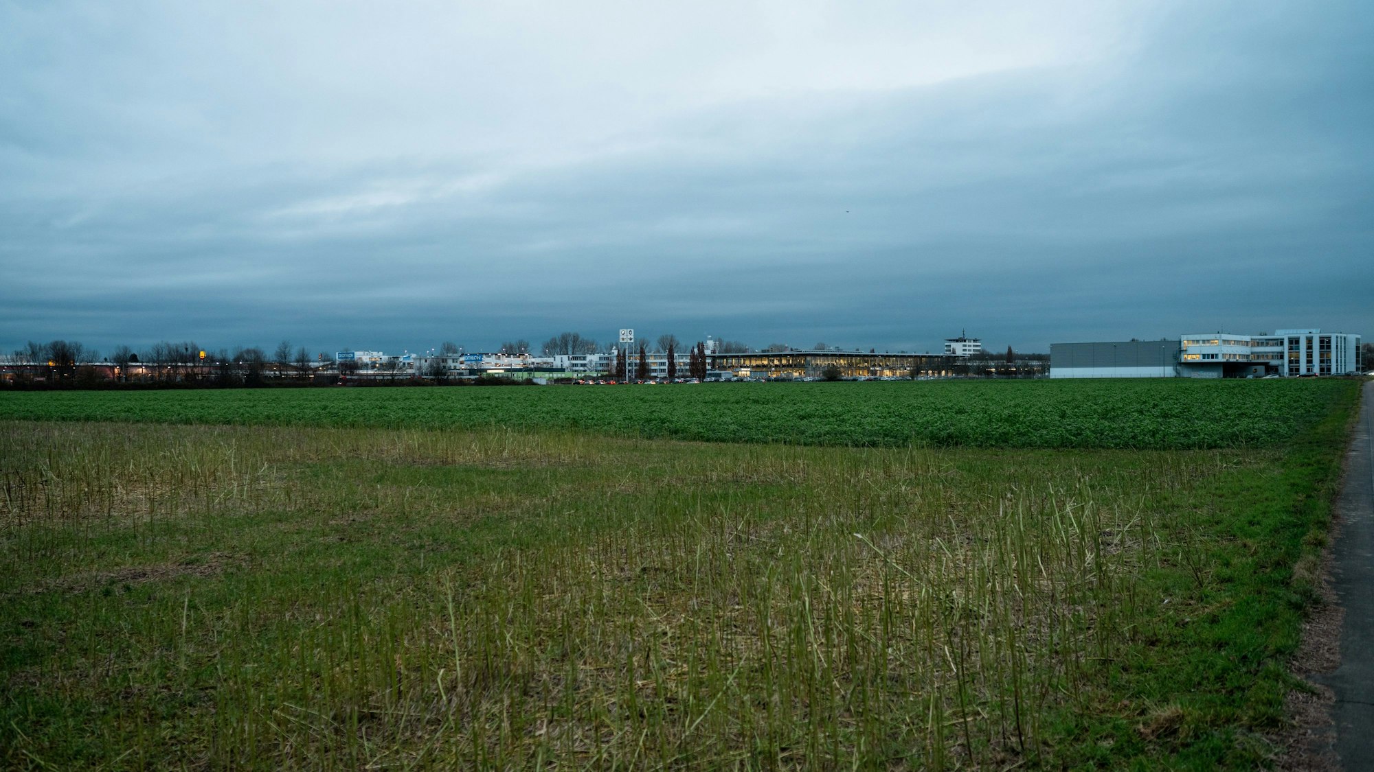 Die Fläche in Marsdorf: Der Verein ist nicht mehr abgeneigt, hier neu zu bauen.