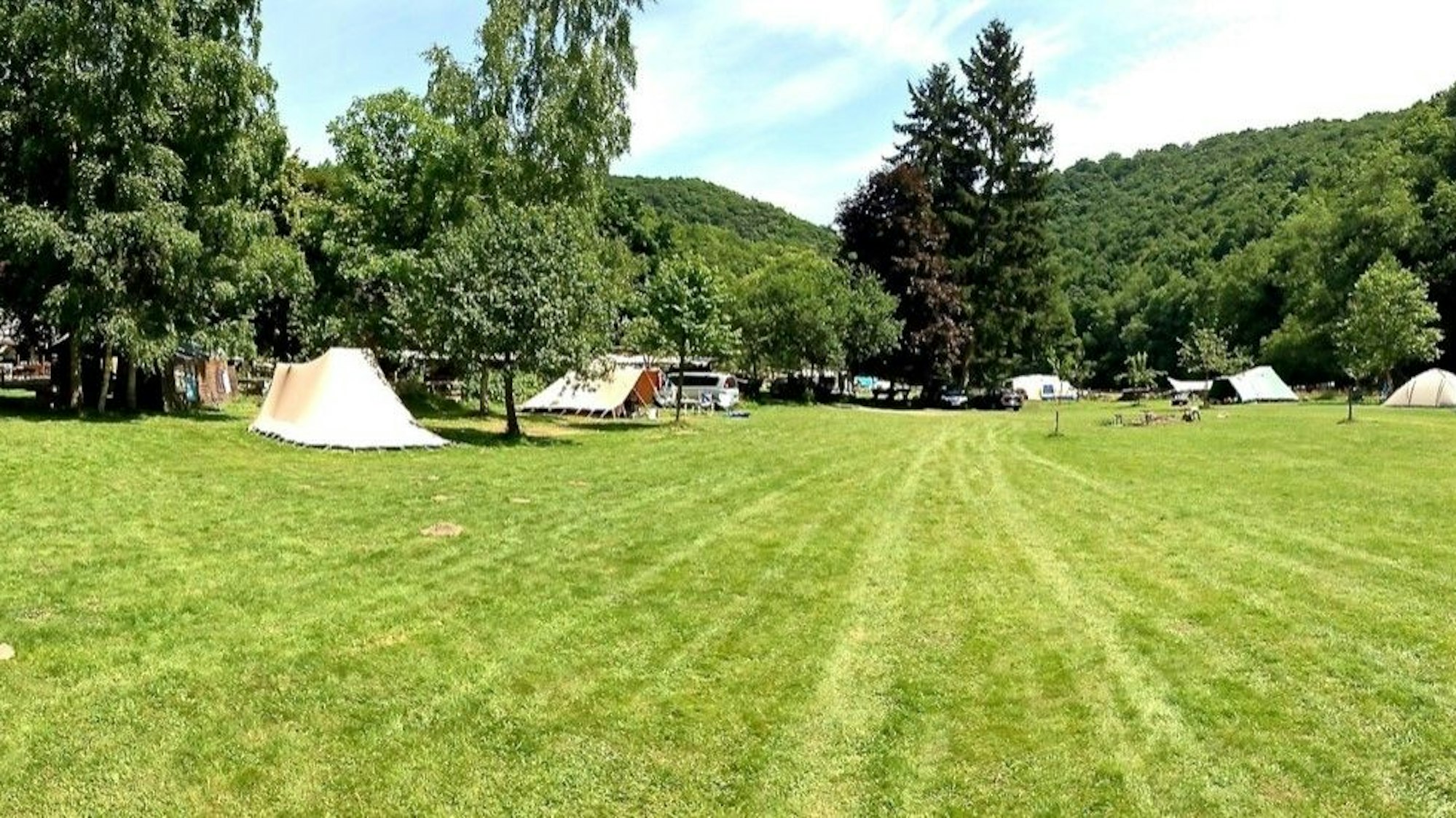 Campingplatz der Strotzbüscher Mühle