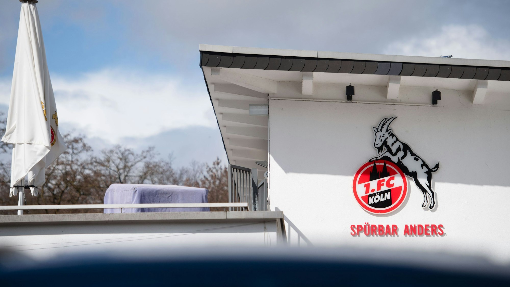 Das Geißbockheim, Vereinsheim des Fußball-Bundesligisten 1. FC Köln.
