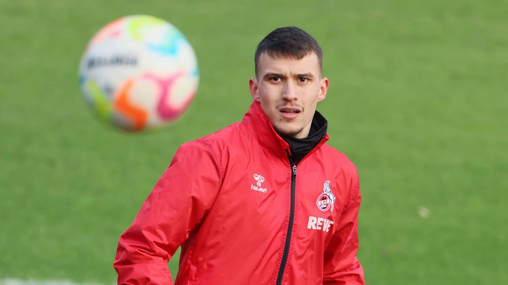 1. FC Köln, Training, Dajan Ljubicic (1. FC Köln), 18.12.2022, Bild: Herbert Bucco