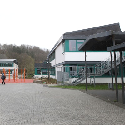 Das Gymnasium in Lohmar.
