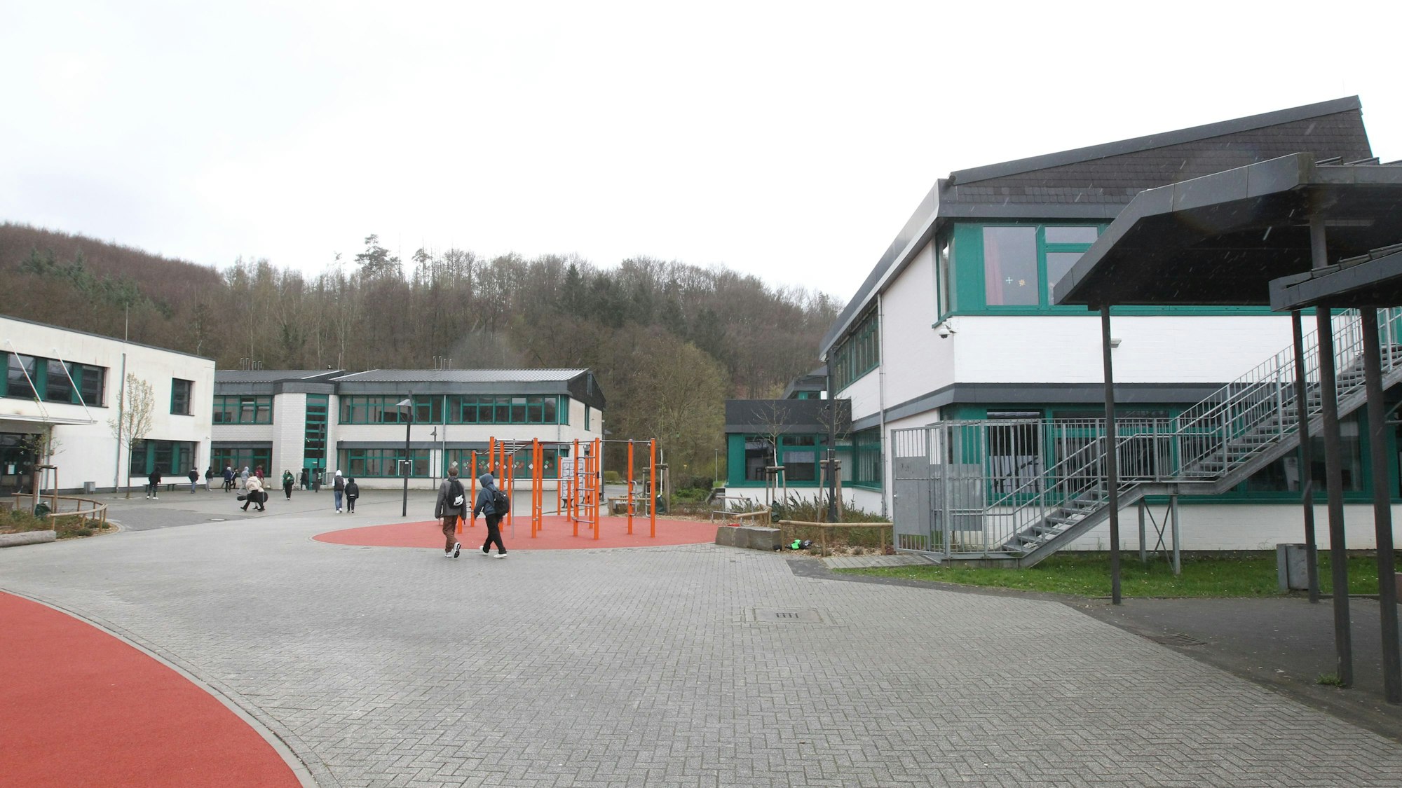 Das Gymnasium in Lohmar.