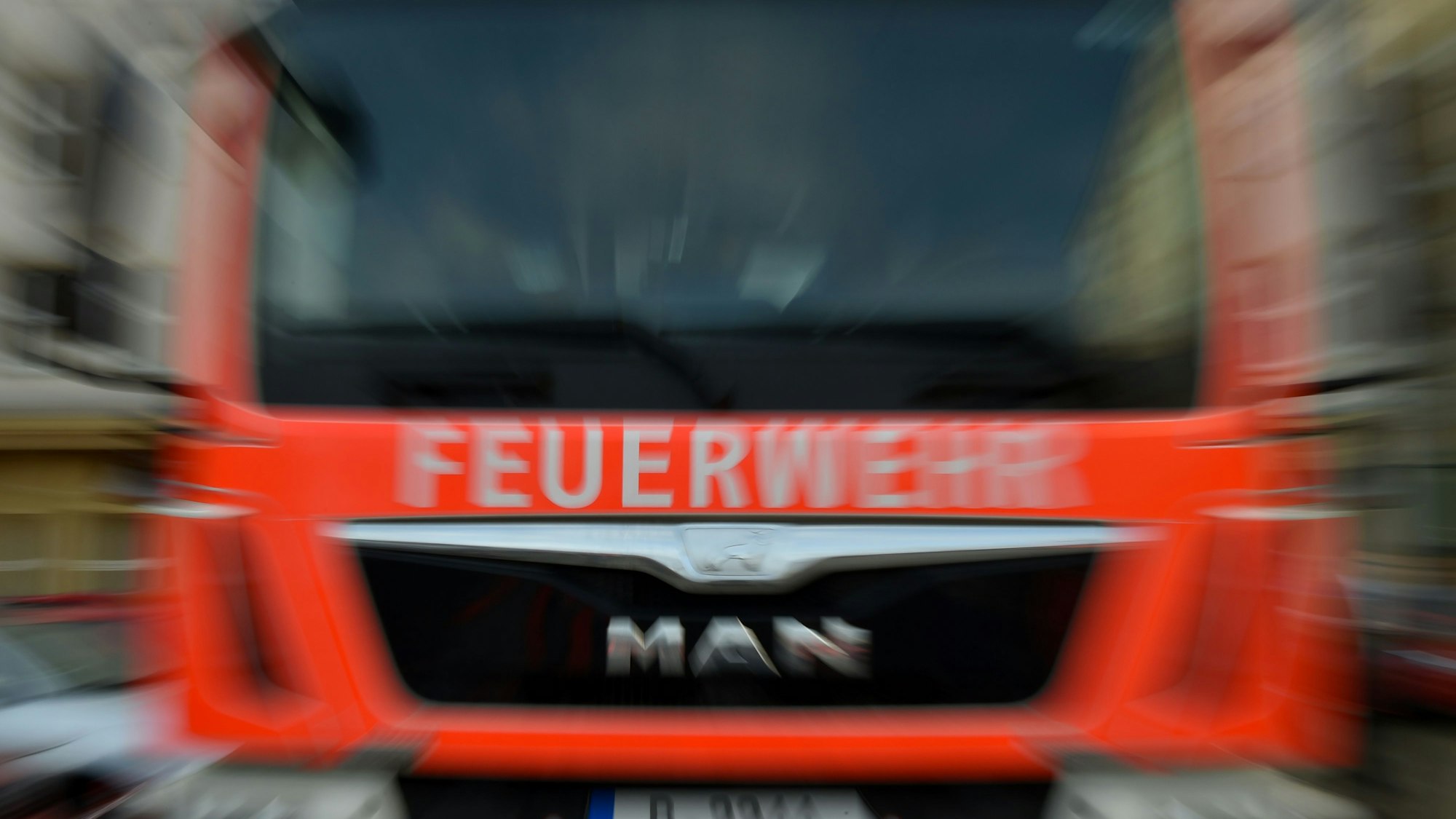 Ein Feuerwehrauto (Symbolbild)