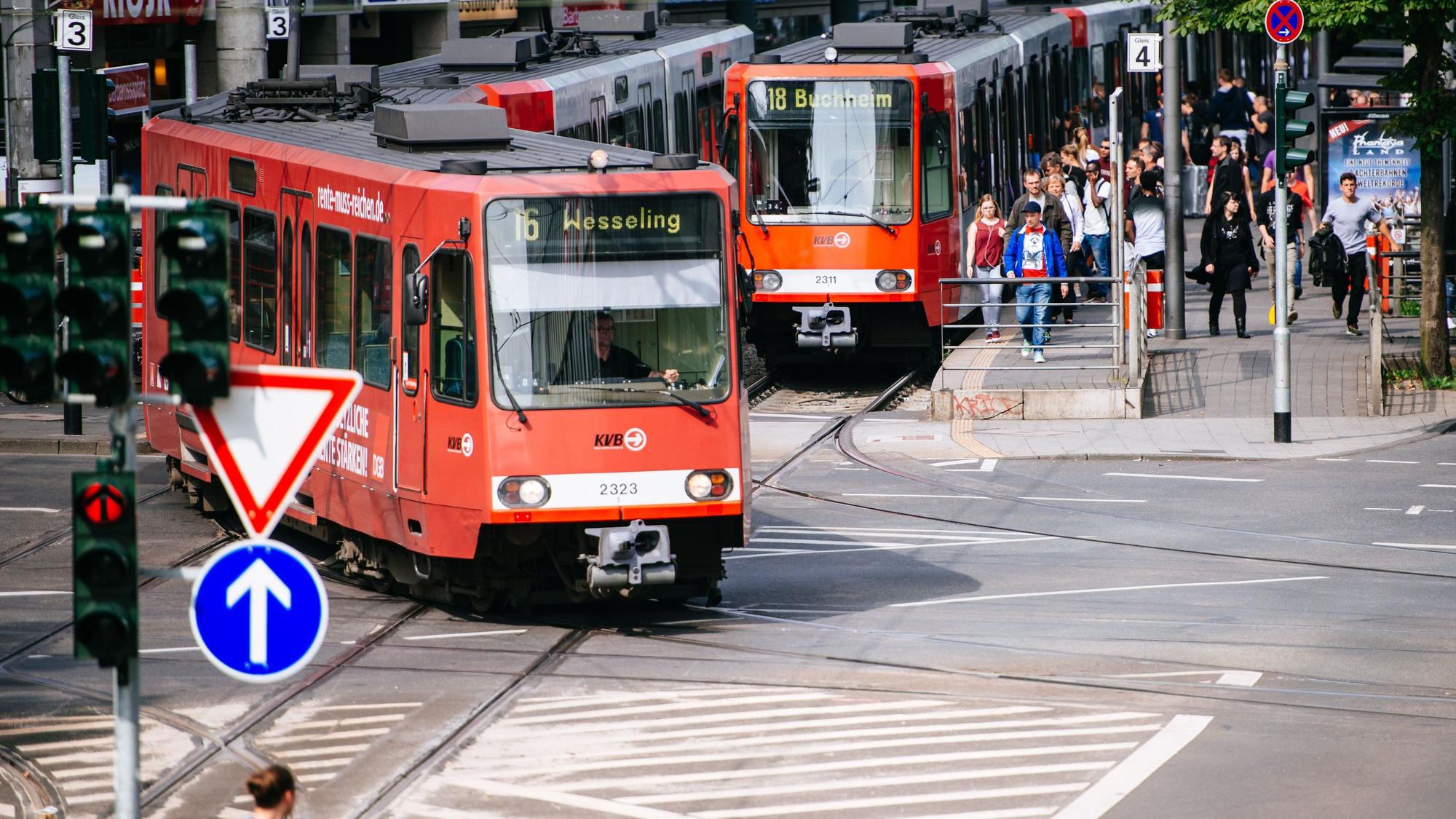 KVB - Stadtbahn - Barbarossaplatz
