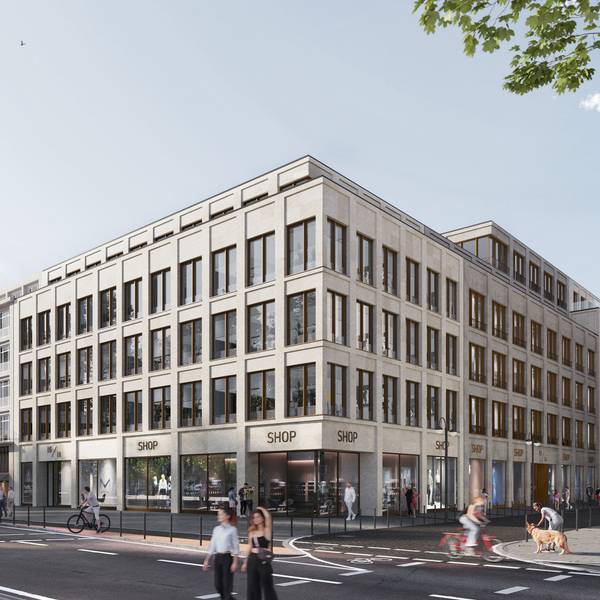 So soll die Neumarktpassage in der Kölner Innenstadt nach Abschluss der Umbauarbeiten durch die Kreissparkasse Köln aussehen.