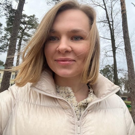 Seflie von Alina Saraniuk.