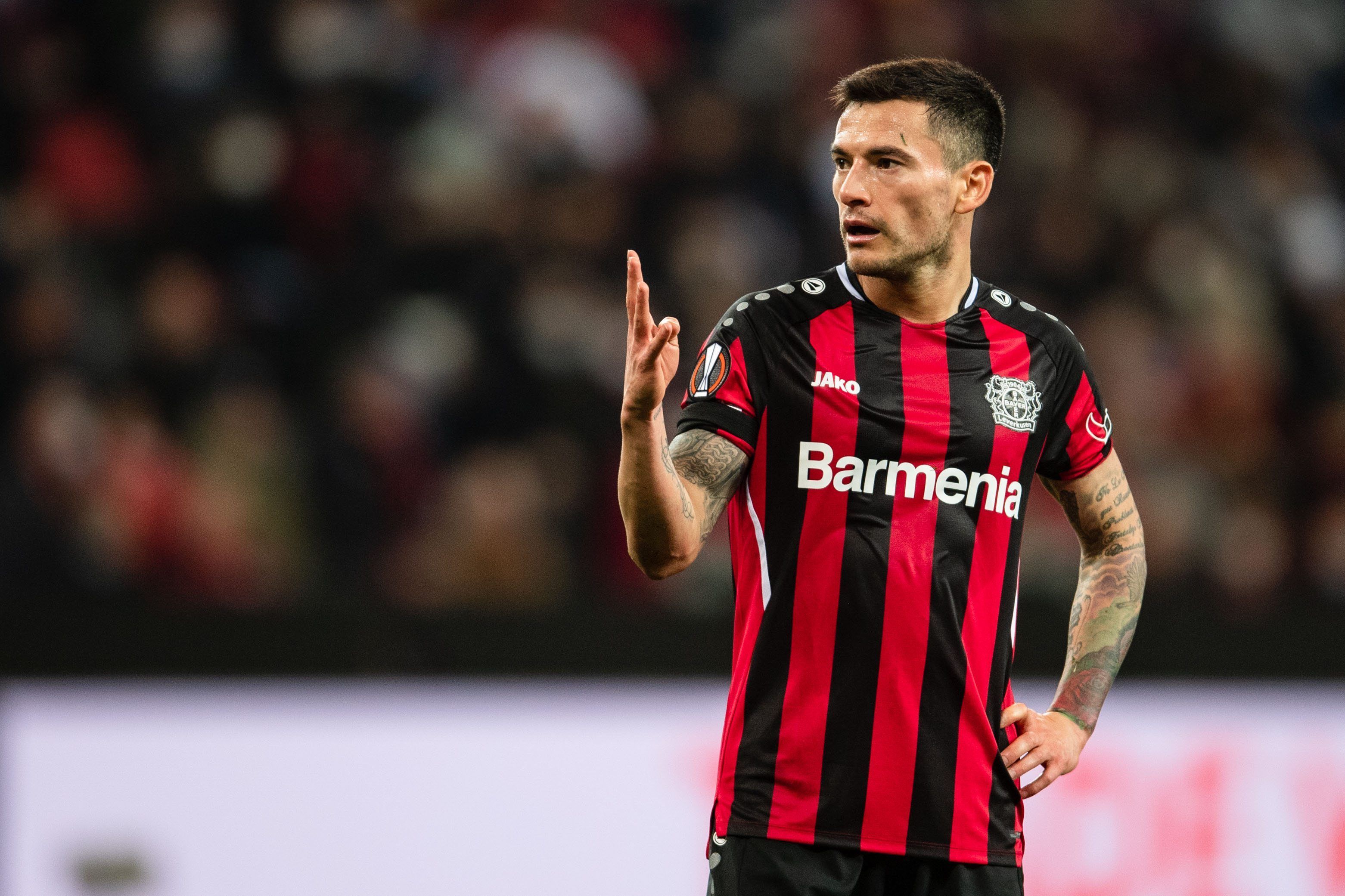 Charles Aranguiz kam 2015 zu Bayer 04 Leverkusen, jetzt wechselt der Mittelfeldspieler zum brasilianischen Topteam Porto Alegre.