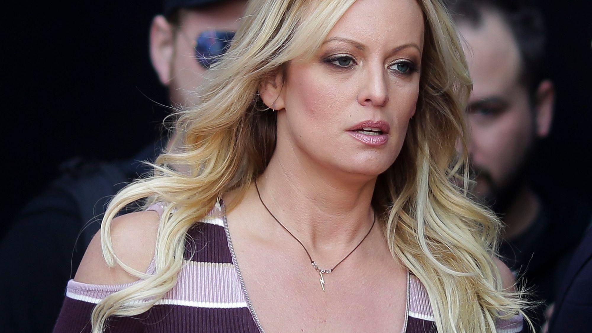 US-Erotikstar Stormy Daniels (Archivbild)
