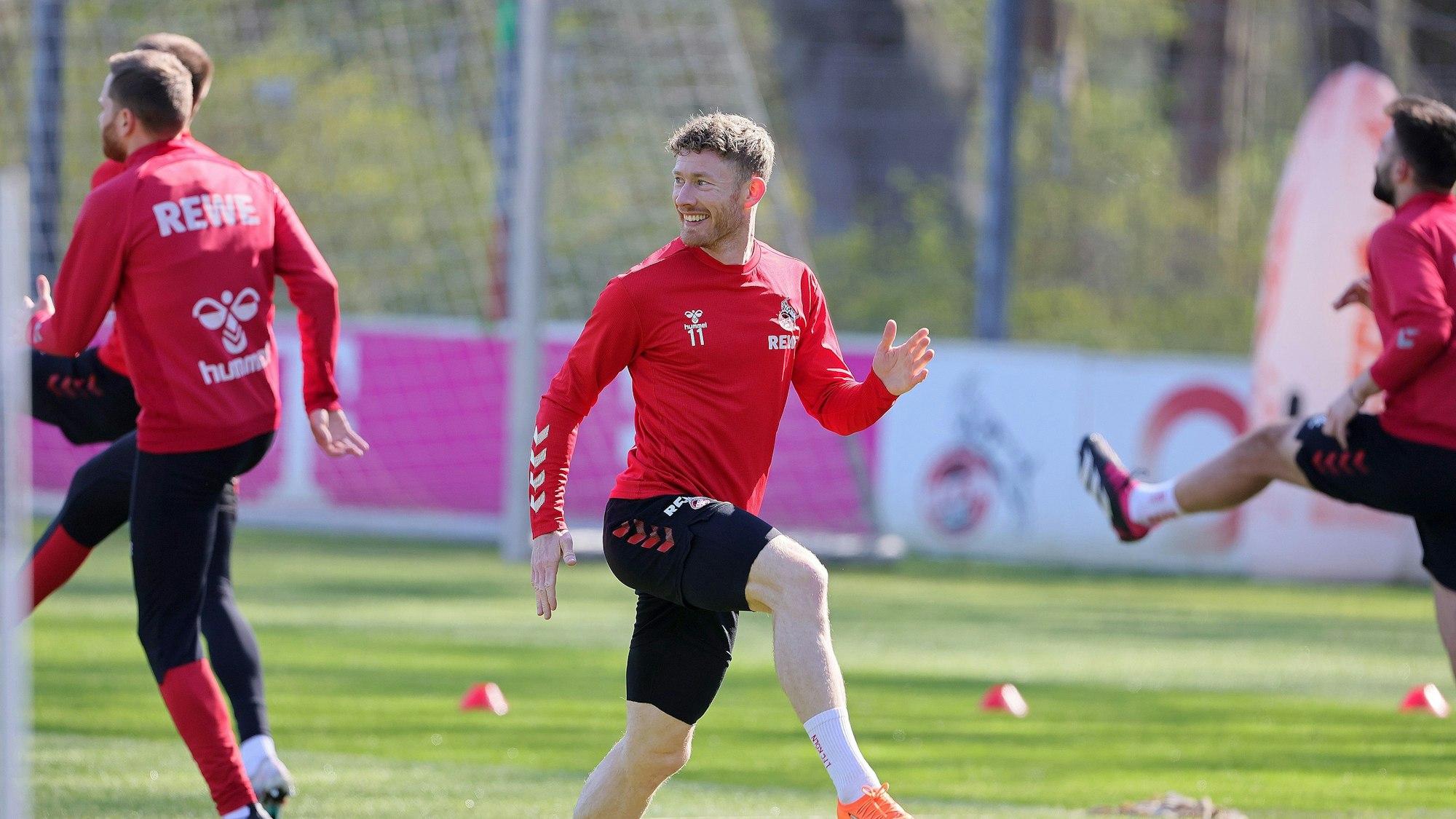 1. FC Köln, Training, Mitte: Florian Kainz (1. FC Köln). 05.04.2023