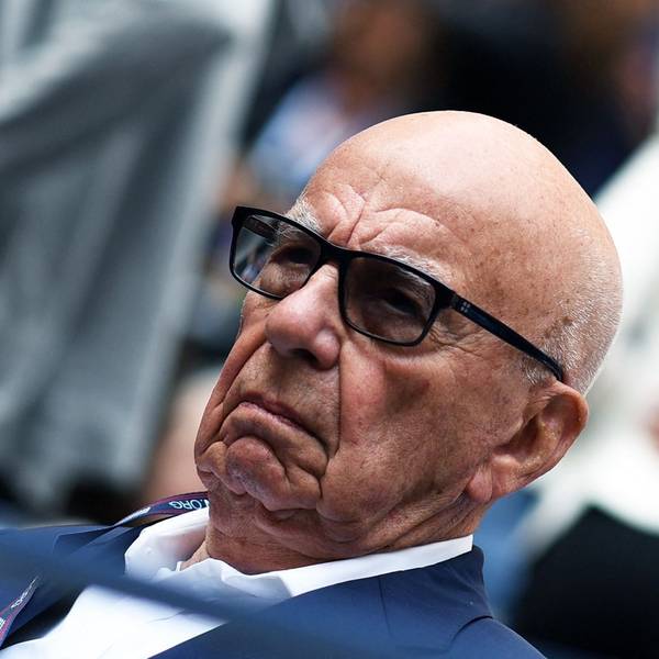 Es ist der Medienmogul Rupert Murdoch zu sehen.