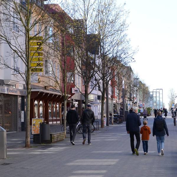 Für die Innenstadt Troisdorf wird ein neuer Masterplan entwickelt; Impressionen aus der Fußgängerzone