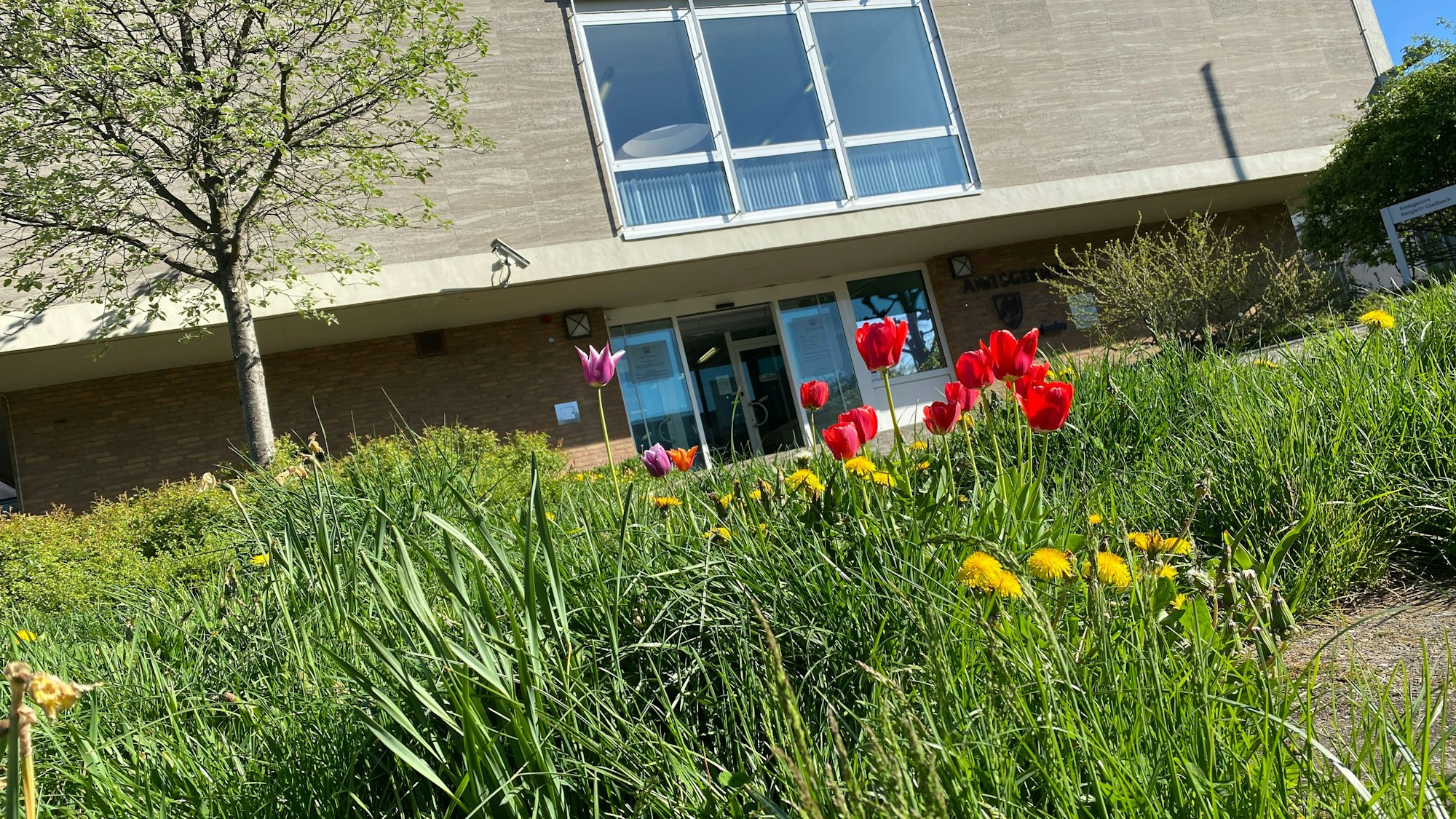 Das Amtsgerichtsgebäude in Bensberg.