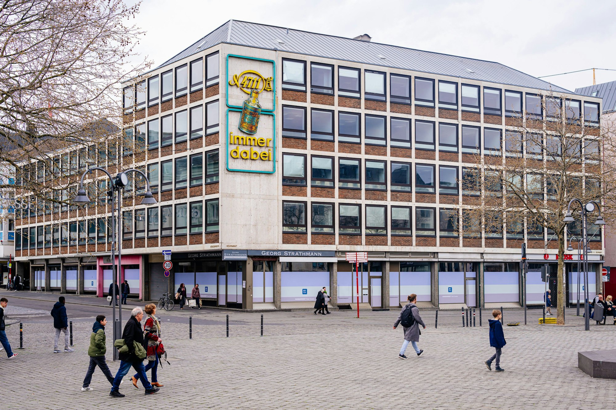 Noch steht an der Stelle ein Backsteinbau.