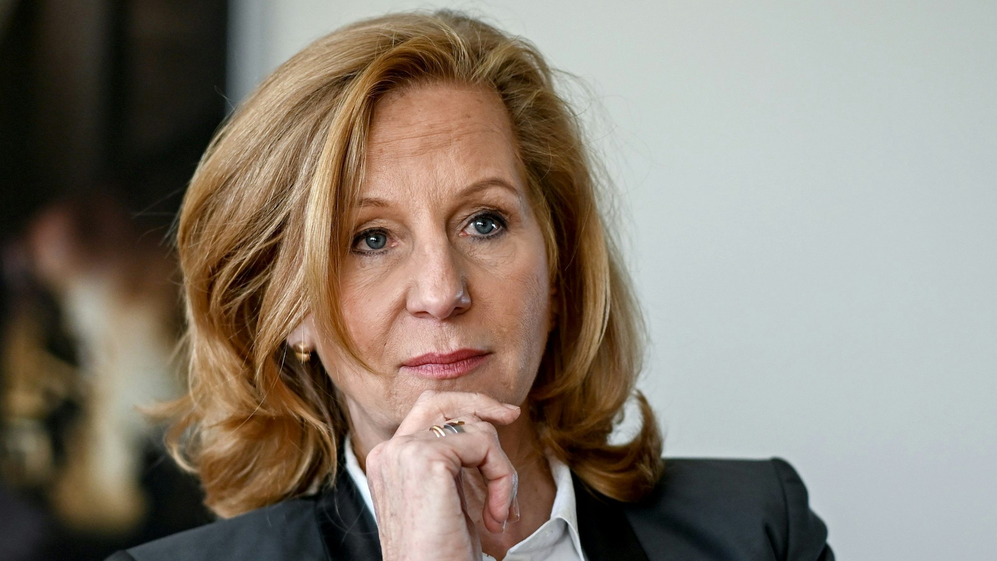 Patricia Schlesinger, damals RBB-Intendantin, bei einem dpa-Interview.