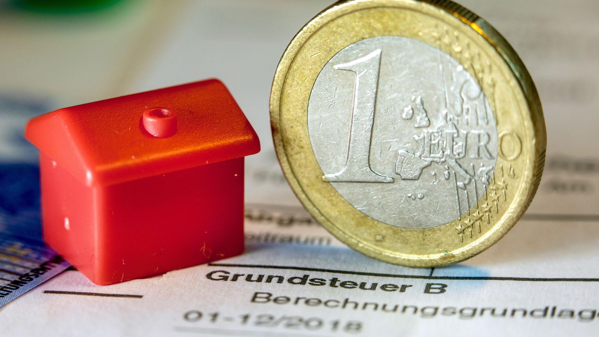 Ein Formular zur Angabe des Grundsteuerwerts für die Grundsteuer.