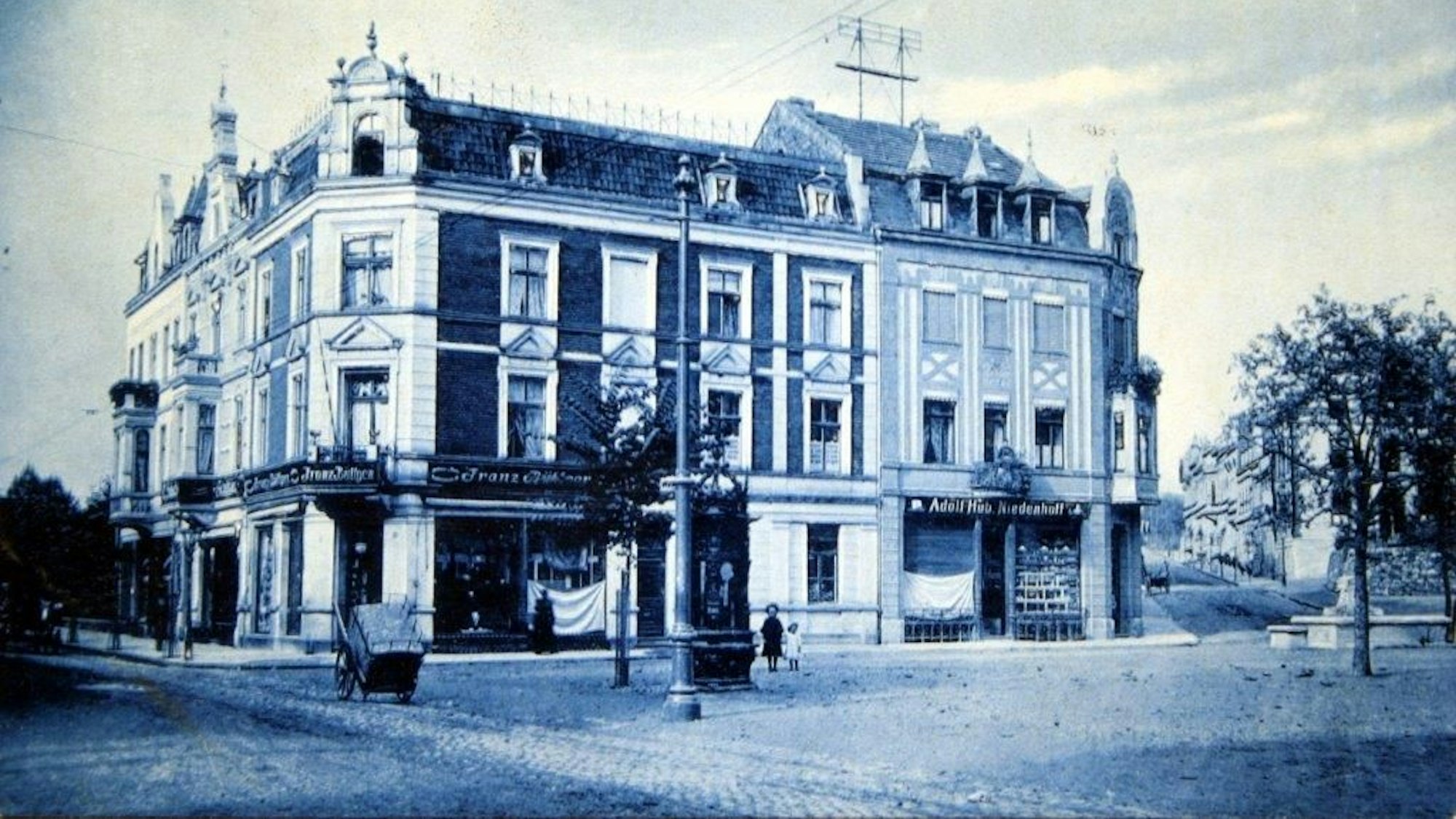 Postkarte Bergisch Gladbach Marktplatz