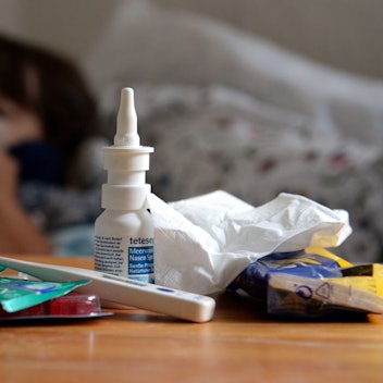 Auch im Juli sind viele Menschen krank.