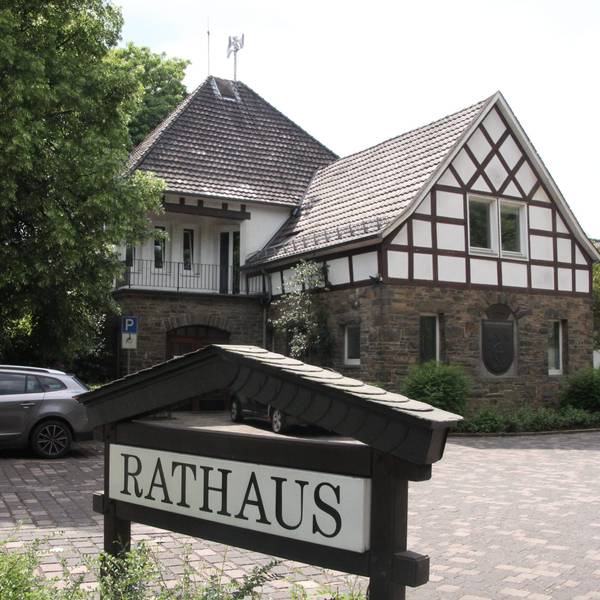 Rathaus geschlossen für Betriebsausflig.