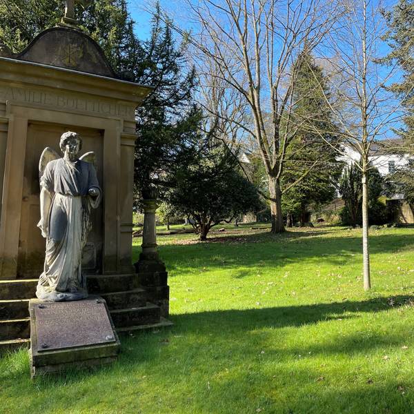 Der Alte Friedhof in Eitorf.