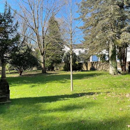 Der Alte Friedhof in Eitorf.