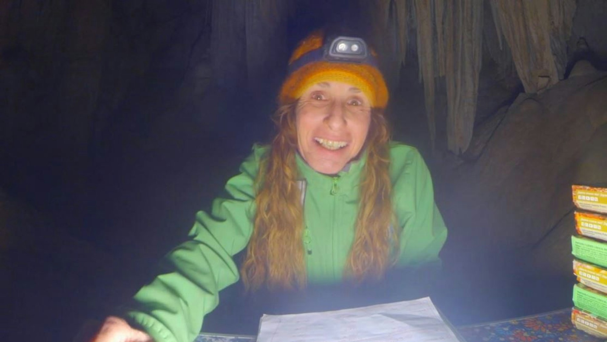 Extremsportlerin Beatriz Flamini lebte in einer Höhle von vier mal drei Quadratmeter Größe – mehr als 500 Tage lang.