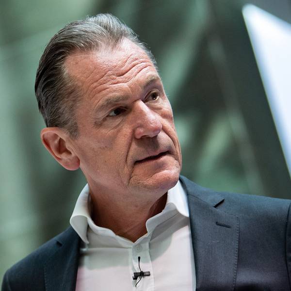 Mathias Döpfner, Vorstandsvorsitzender, kommt zur Hauptversammlung der Axel Springer SE.