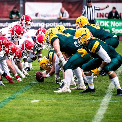 GFL Play Off Halbfinale: Potsdam Royals - Cologne Crocodiles 24.09.2022 Potsdam Royals - Cologne Crocodiles *** GFL Play Off Semifinals Potsdam Royals Cologne Crocodiles 24 09 2022 Potsdam Royals Cologne Crocodiles Copyright: xBEAUTIFULxSPORTS/NicolxMarschallx