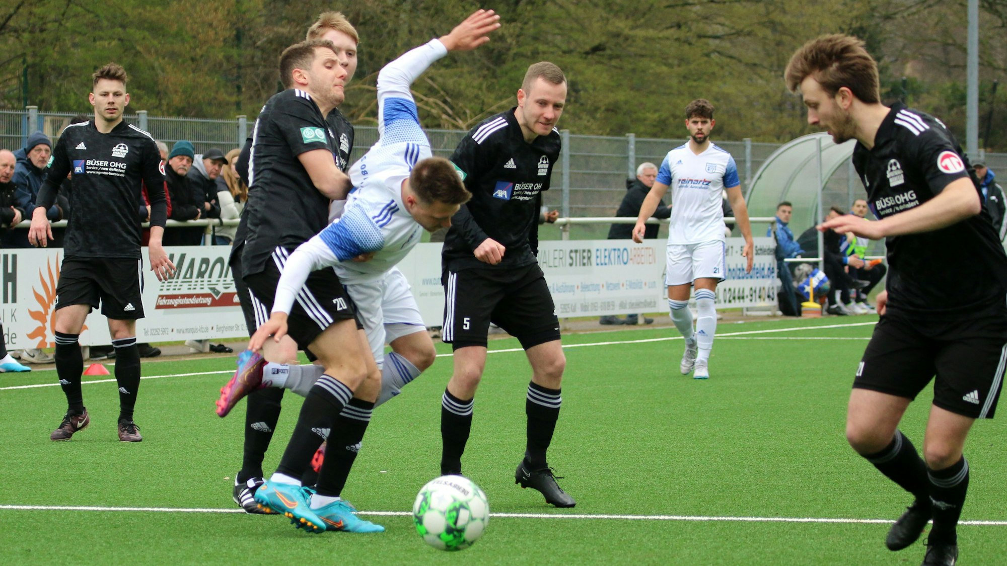 Am kämpferischen Einsatz der Nierfelder lag es nicht, dass man gegen Langerwehe mit 1:4 den Kürzeren zog.