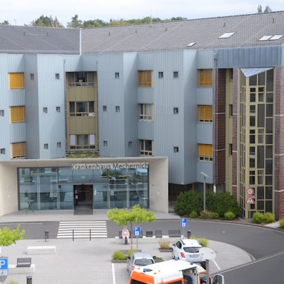 Das Kreiskrankenhaus in Mechernich.