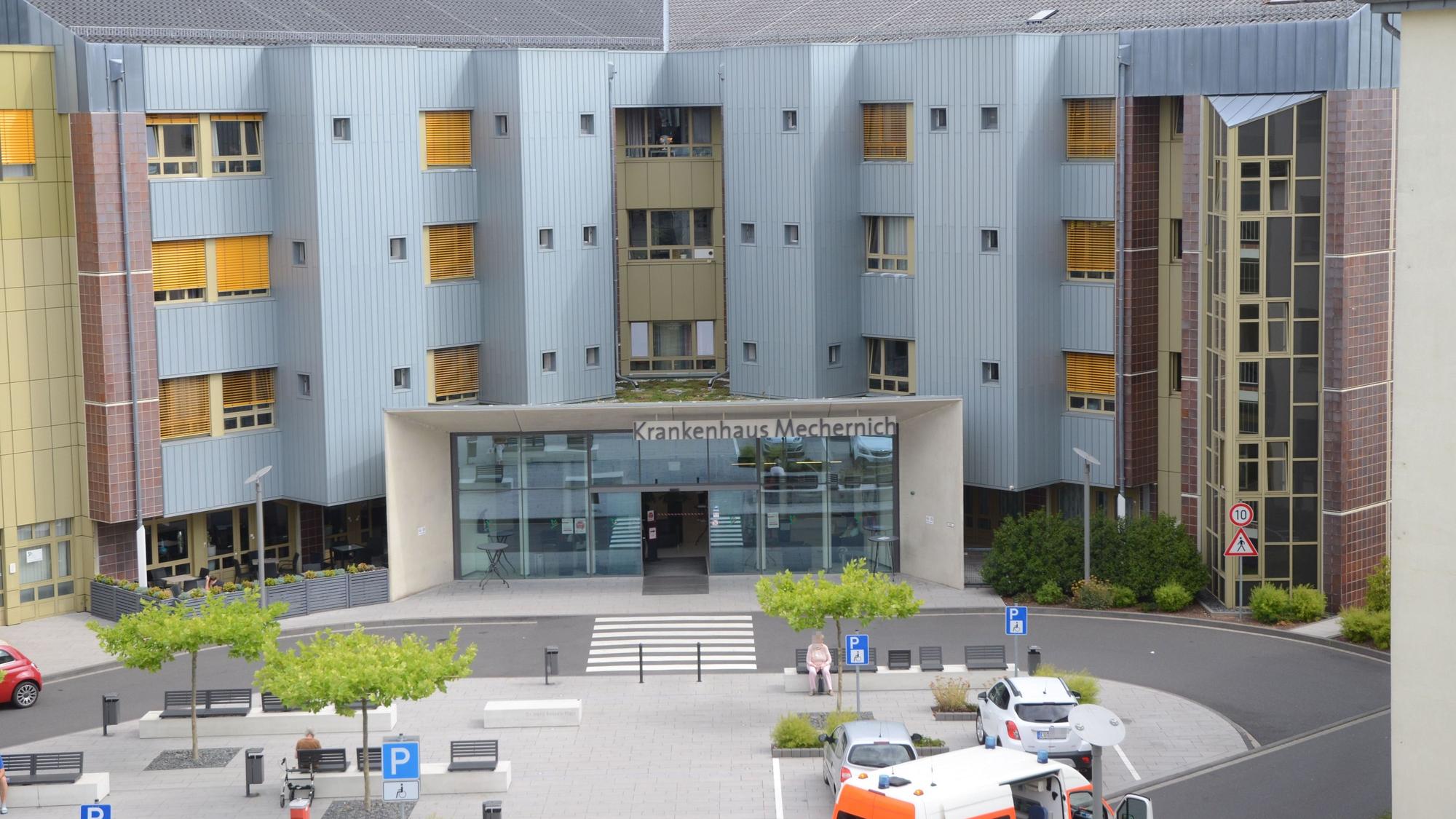 Das Kreiskrankenhaus in Mechernich.
