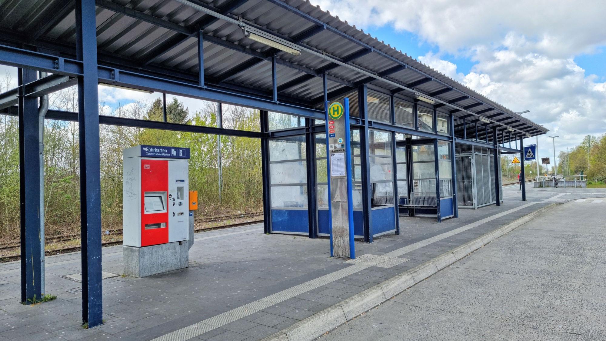 Der Bahnhof in Quadrath-Ichendorf