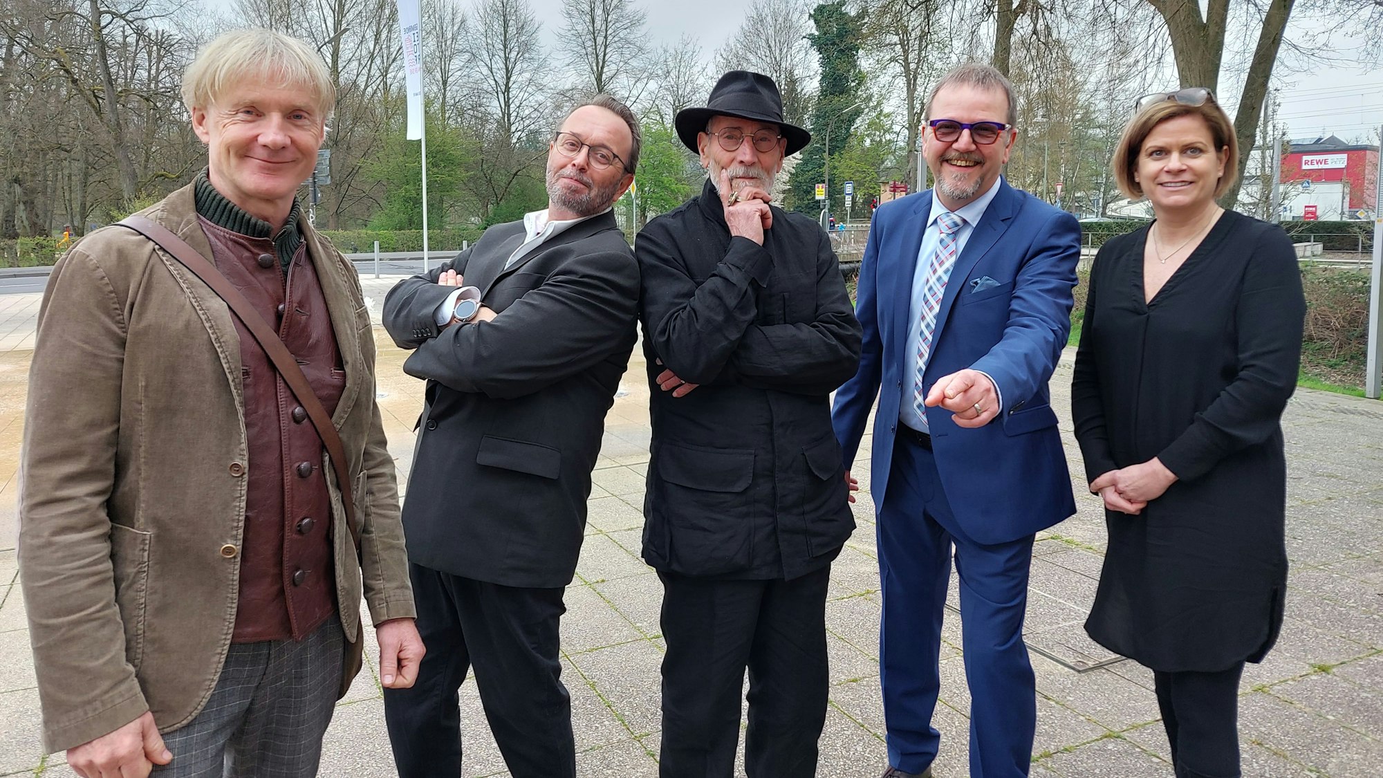 Thomas Baumgärtel, Thomas Feldkamp, Giovanni Vetere, Alwin Müller und Anja Welteroth (v.l.)