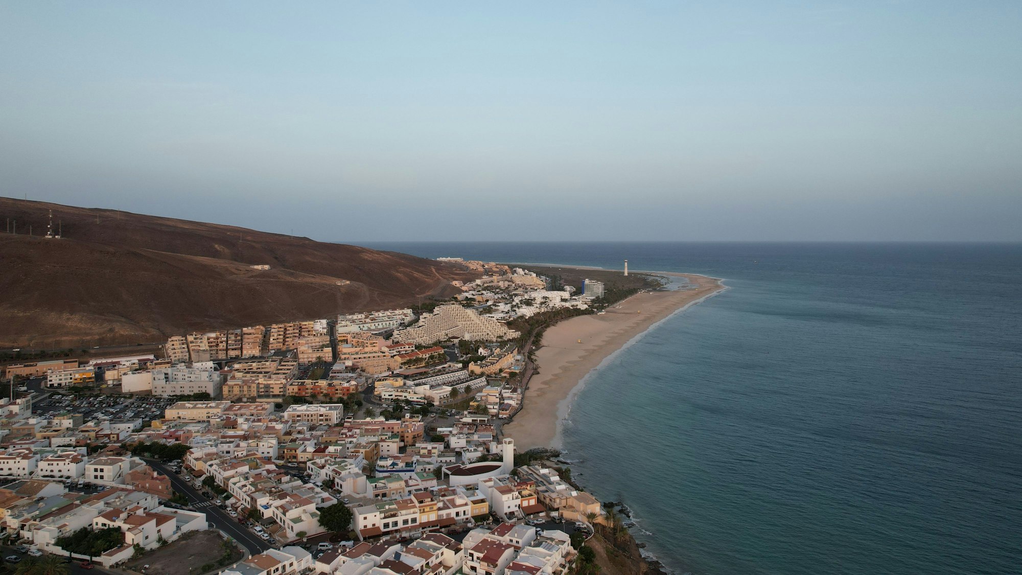 Übersicht über Morro Jable auf Fuerteventura.