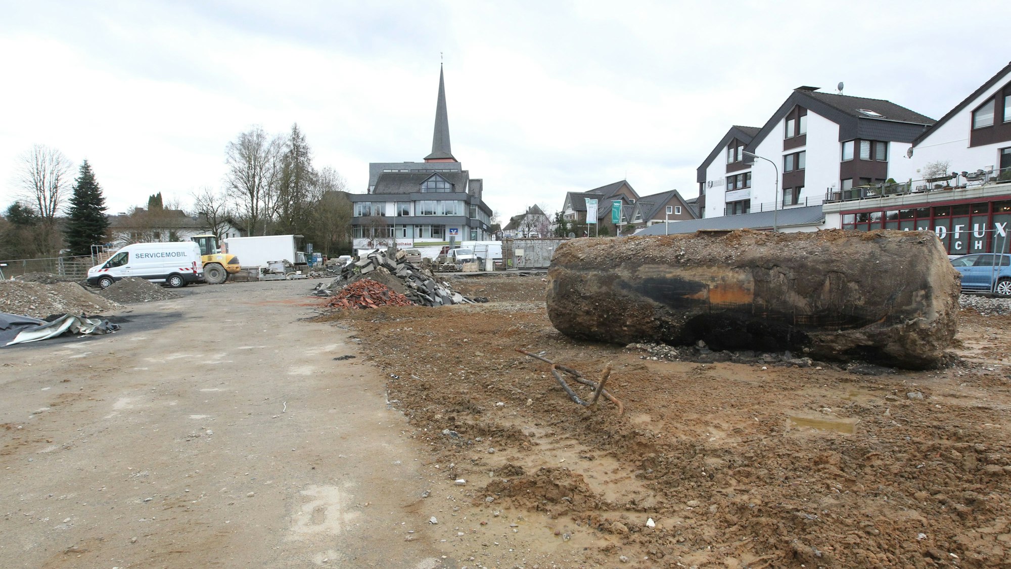 Neubebauung Kleverhof in Much.