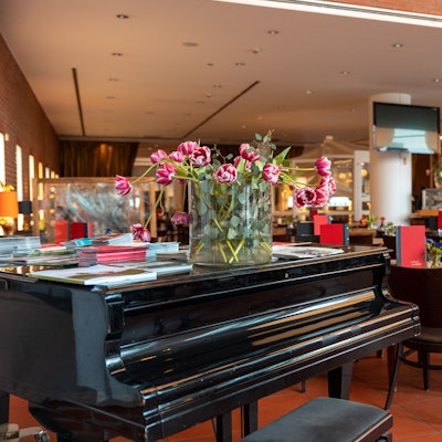 Blick ins Café im Museum Ludwig