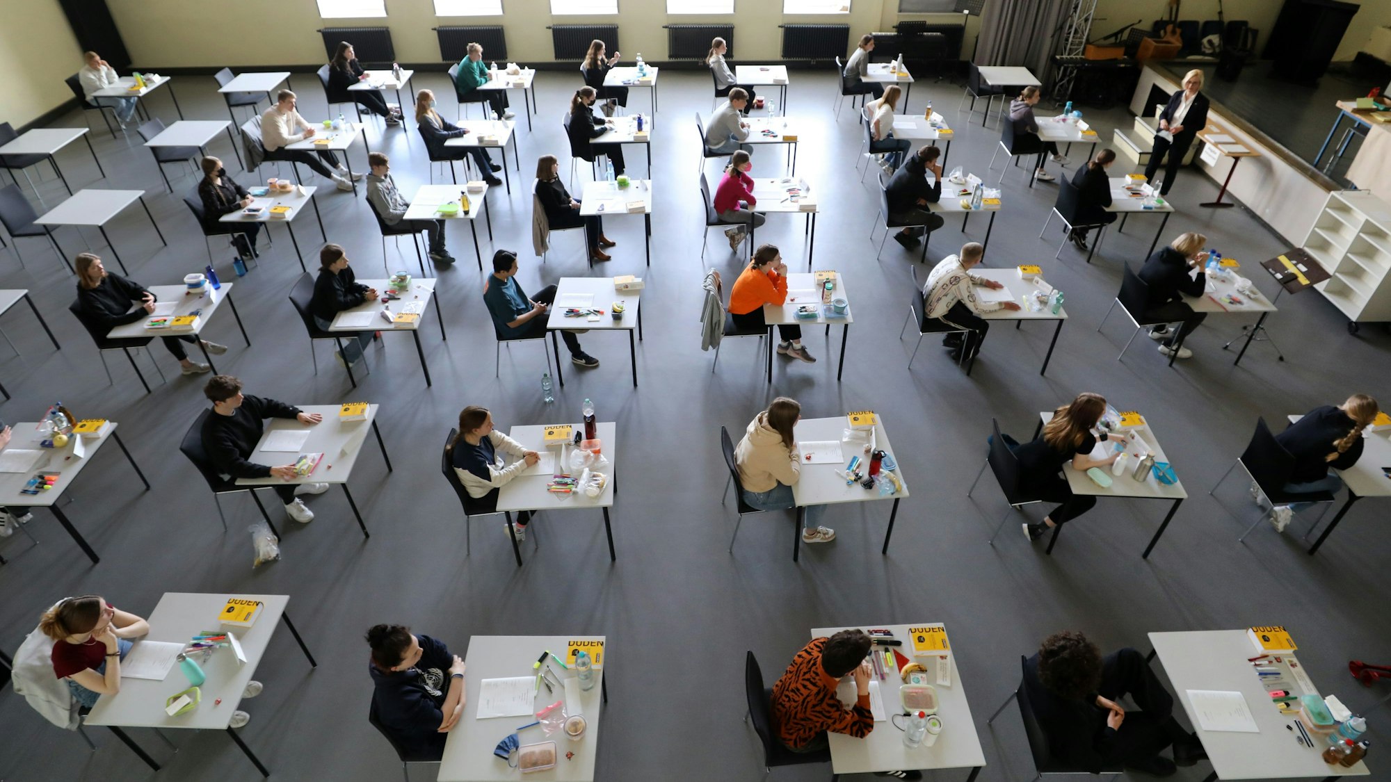 Heute fallen die geplanten Abiturklausuren wegen einer technischen Panne in NRW aus.
