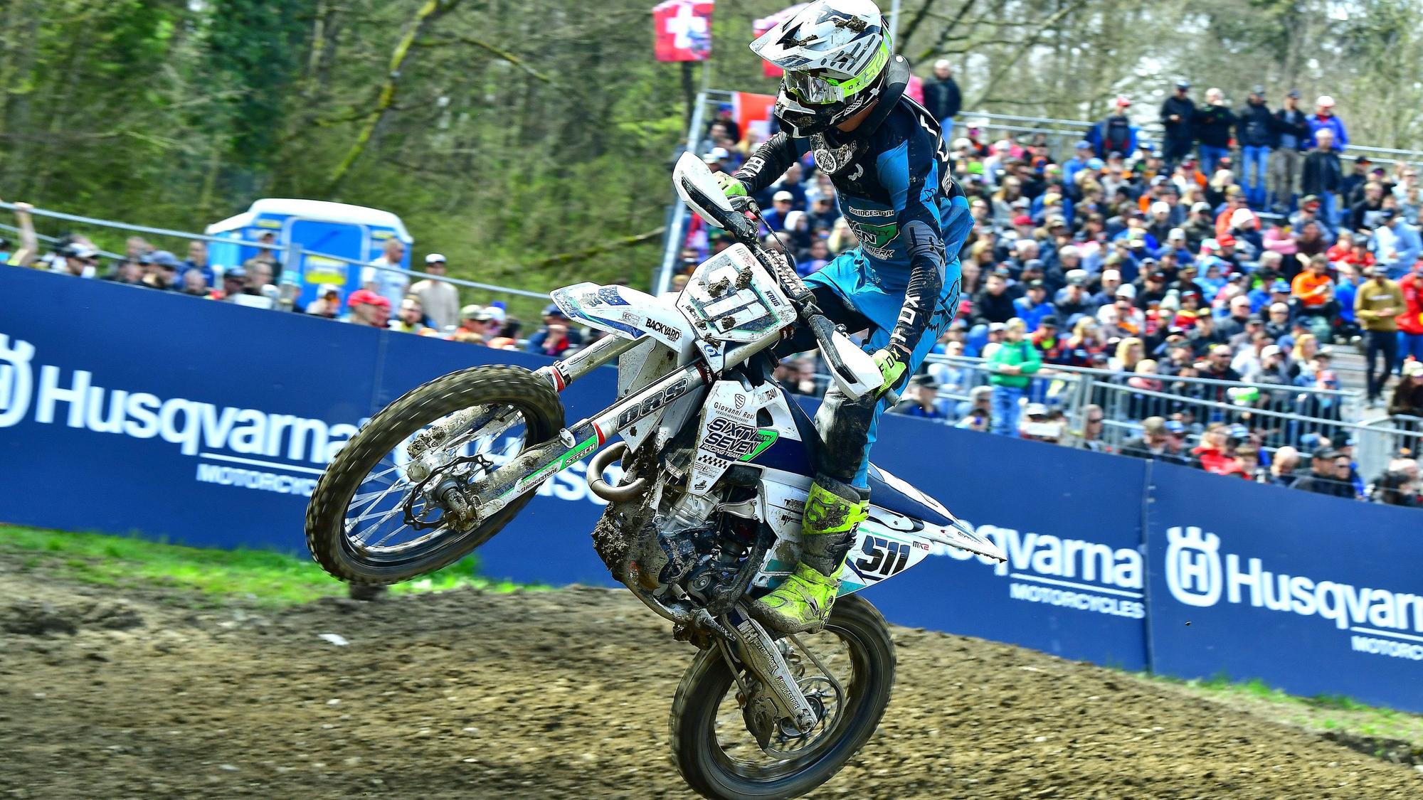 Der Pulheimer Jan Krug ist bei der Motocross-WM gestartet.