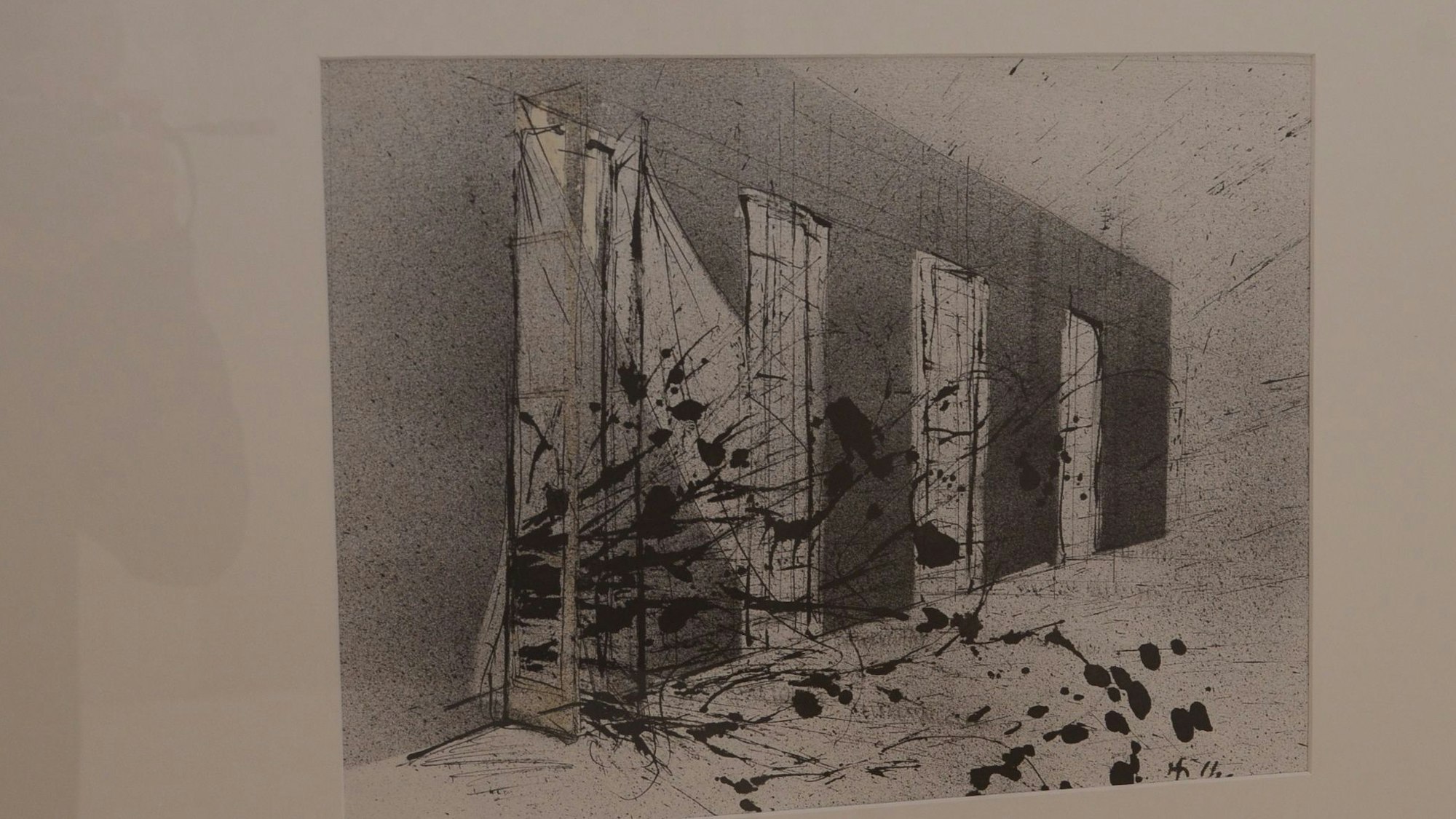 Ein Gemälde von Jörg Hilbert.