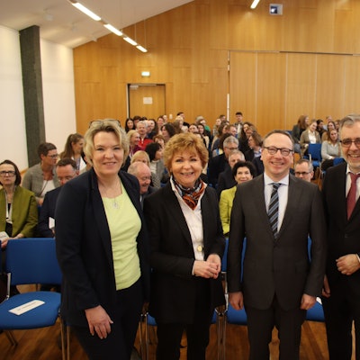 Die Referenten waren (v.l.): Birgit Wunderlich, Barbara Havliza, Benjamin Limbach, Alexander Meyer und Christoph Hebbecker.