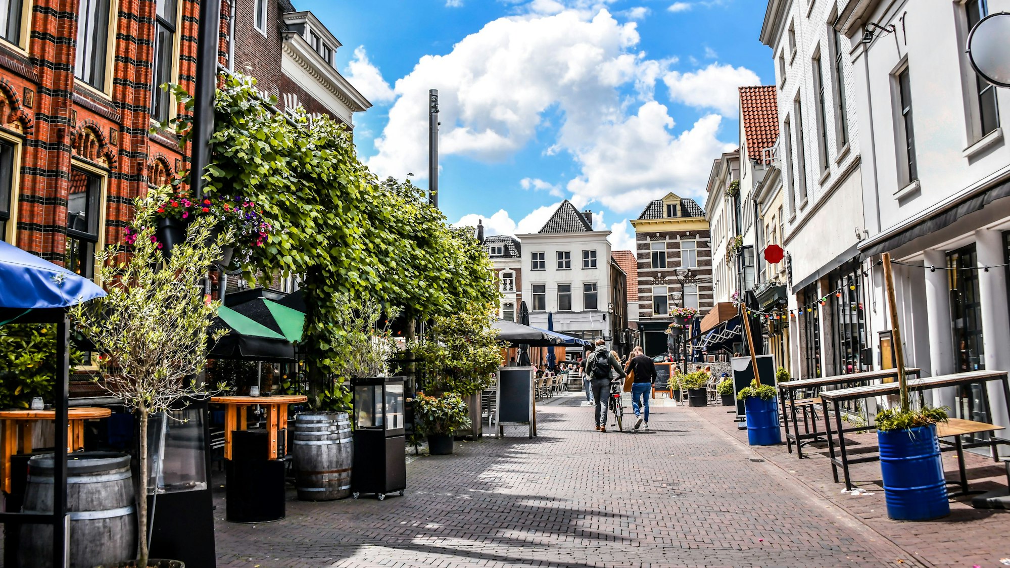 Das Stadtzentrum von Arnheim